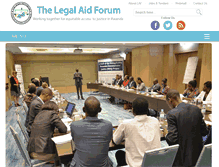 Tablet Screenshot of legalaidrwanda.org